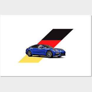 Panamera German Print Posters and Art